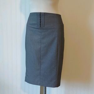 Express | Gray pencil skirt